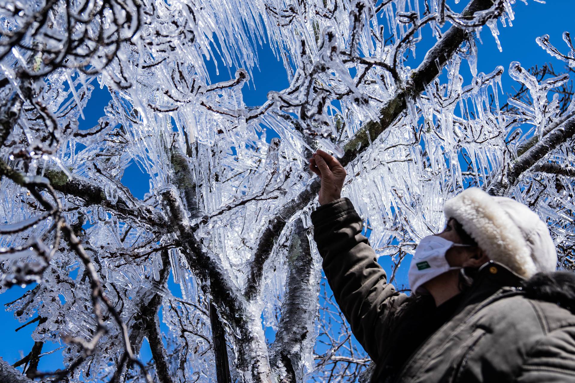 Cold front in Brazil