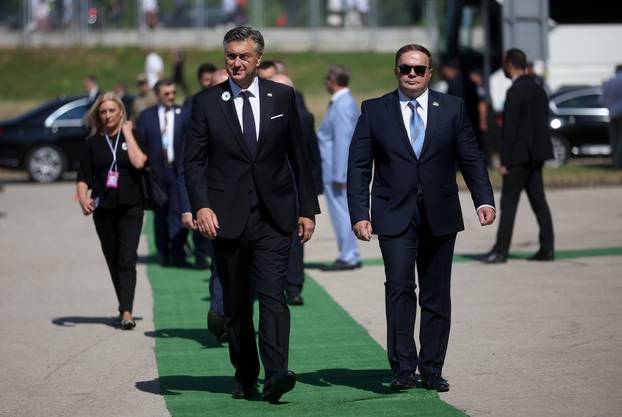 Andrej Plenković na obilježavanju 30. godišnjice genocida u Srebrenici