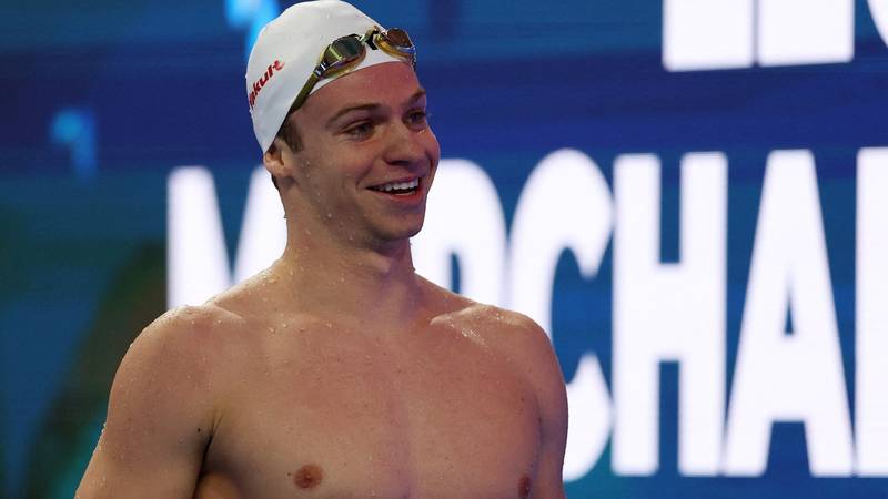 Francoz Leon Marchand podrl svetovni rekord v plavanju