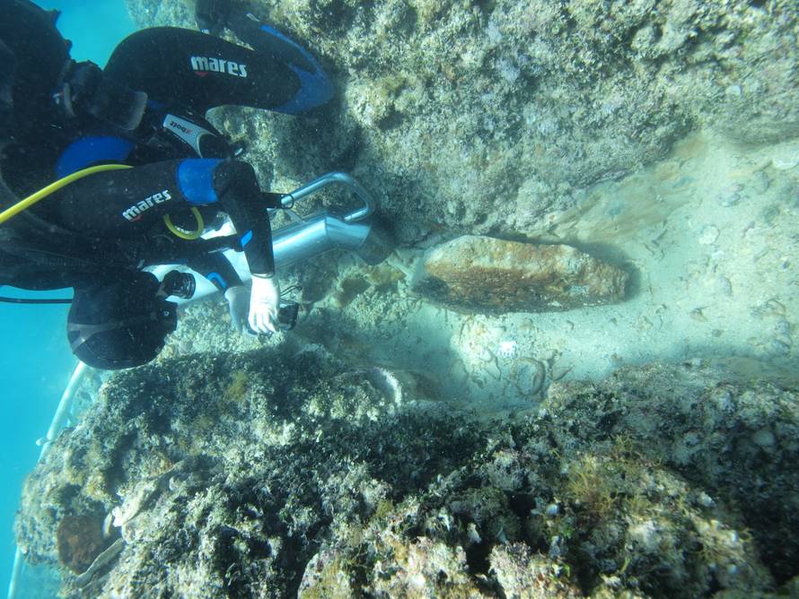U moru kraj Rovinja pronašli su amfore iz doba Isusa Krista