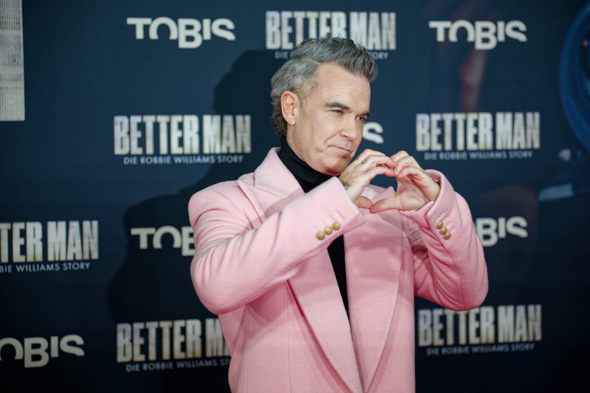 Premiere of the movie "Better Man - The Robbie Williams Story"