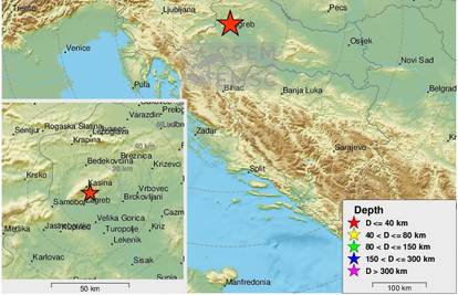 Tlo u Zagrebu opet podrhtava, zabilježeno je nekoliko potresa