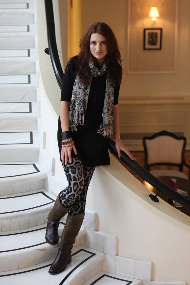 Zagreb: Rafaela Frani?, pobjednica RTL-ovog showa Hrvatski Top model