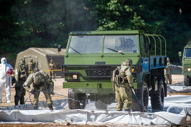 FOTO Hrvatska vojska pokazala snagu: Održana velika međunarodna vojna vježba