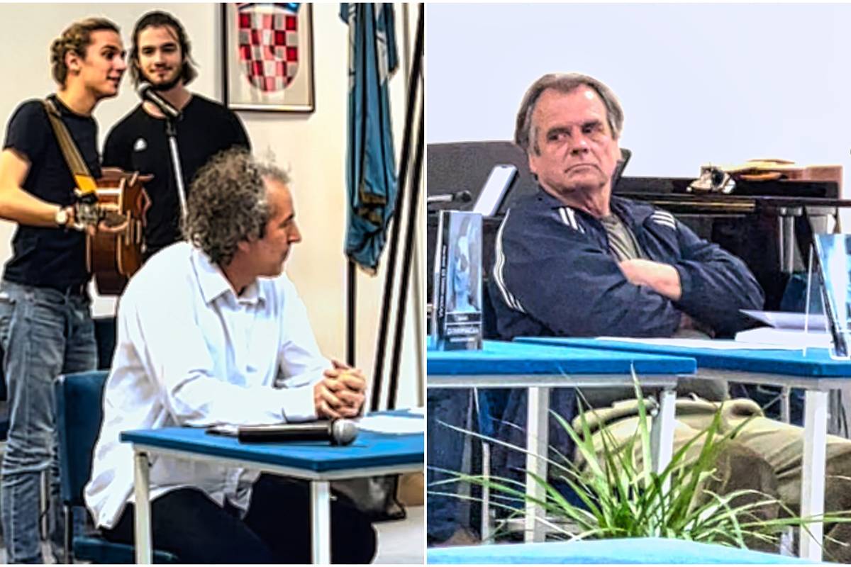 Pjesnik Đuro Pavičić predstavio knjigu 'Iza tamnih naočala'