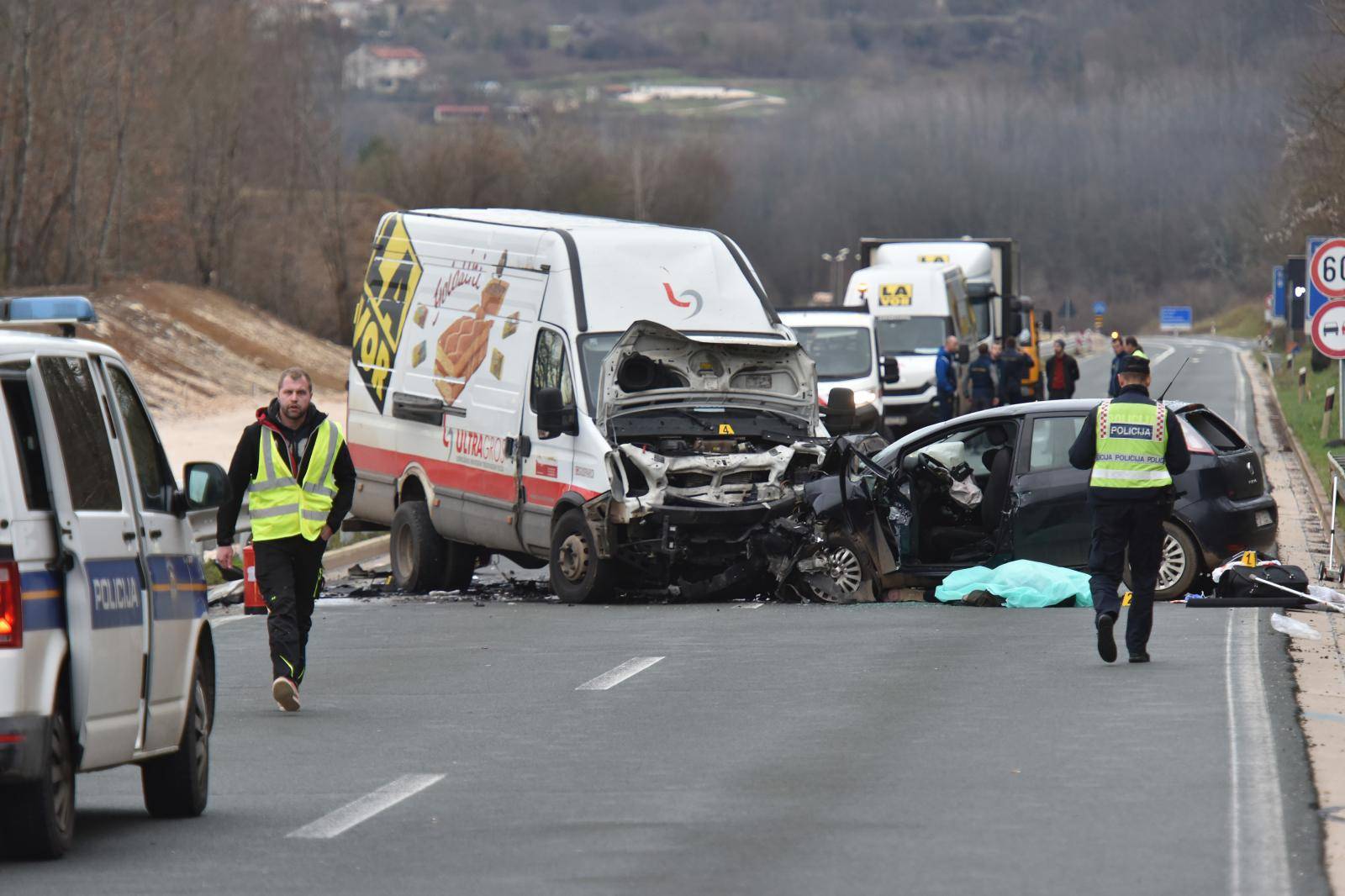Pazin: U prometnoj nesreći na istarskom ipsilonu poginula jedna osoba