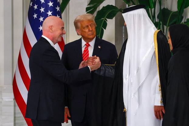 U.S. President Donald Trump visits Qatar