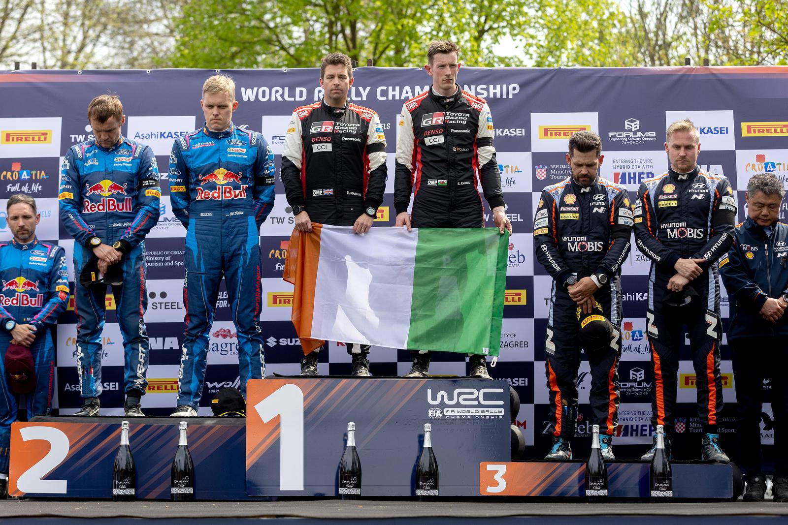WRC Croatia Rally završio uz irsku himnu za poginulog vozača Breena