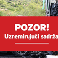 FOTO/VIDEO Lančani sudar kod Šibenika: Poginuo je muškarac