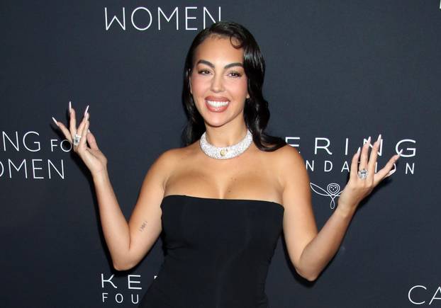 NEW YORK, NY - SEPTEMBER 11: Georgina Rodríguez at the Kering Foundation's Fourth Annual Caring for Women Dinner at The Pool on September 11, 2025 in New York City. Credit: RW/MediaPunch