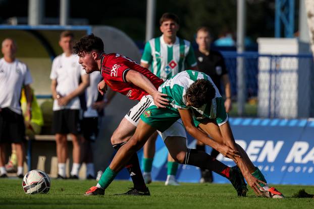 Zagreb: Turnir Mladen Ramljak, utakmica Manchester Uniteda i Rapida iz Beča