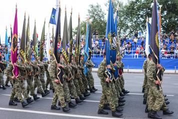 Zagreb: Generalna proba sve&ccaron;anog vojnog mimohoda