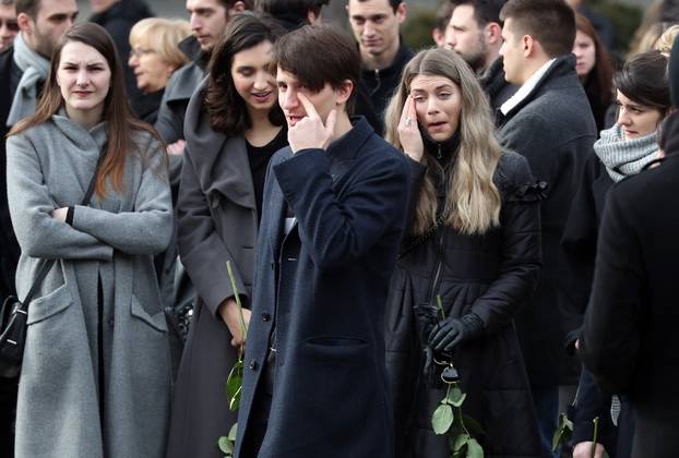 Zagreb: Posljednji ispraÄaj glumca Roberta Budaka