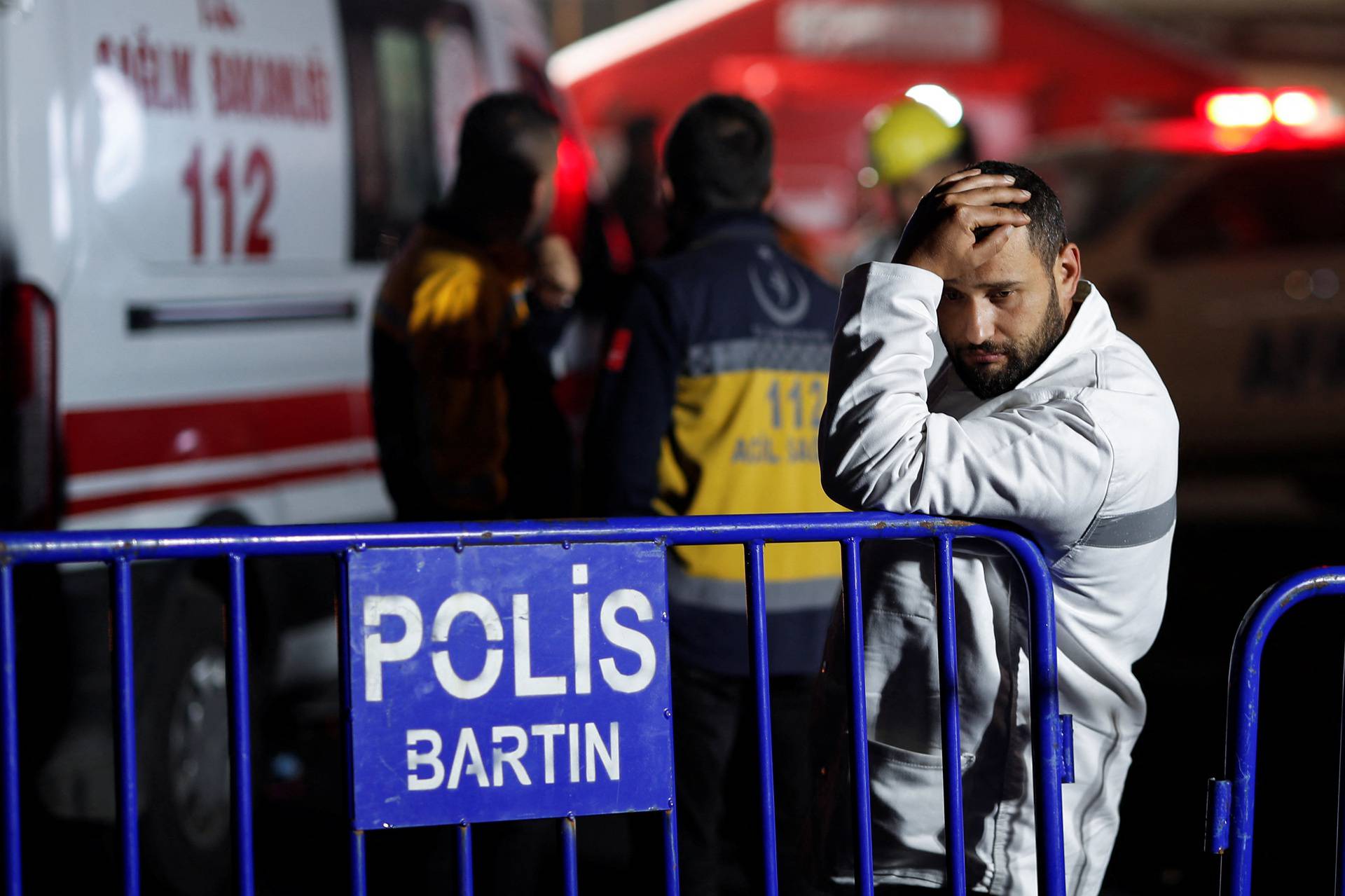 Explosion at a coal mine in Bartin Province, Turkey