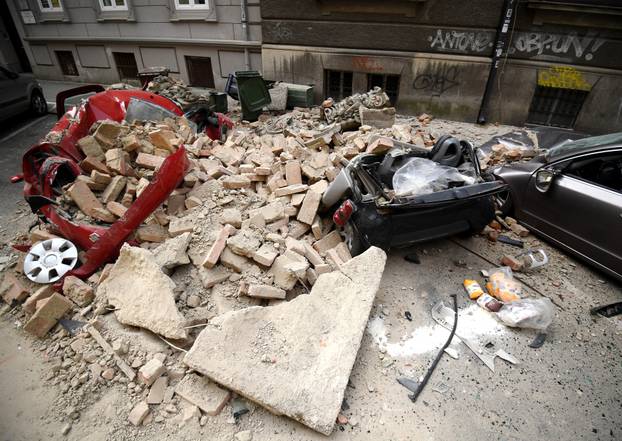 Zagreb: Posljedice potresa u centru grada