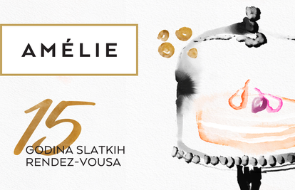 15 godina, tisuće torti, bezbroj sretnih trenutaka: Slavite sa slastičarnicom Amélie!