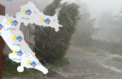 Nagla promjena, stiže oluja! Upalili su upozorenje za cijelu zemlju, jedna regija u crvenom