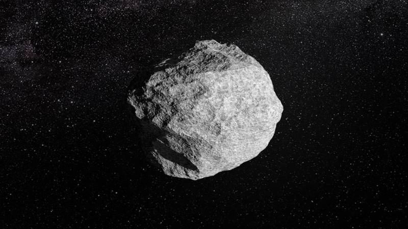 asteroid artist s impression