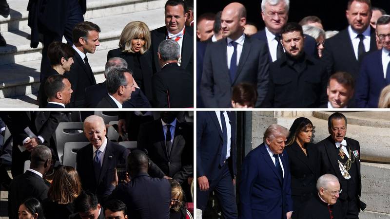 FOTO Zelenski potpuno u crnom, Trump s Melanijom: Evo tko je sve došao na sprovod pape... 21 dizajn bez naslova 2025 04 26t104330 205