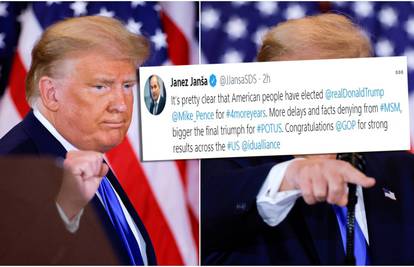 Nitko još ne zna, ali Janša zna: Već čestitao Trumpu na pobjedi