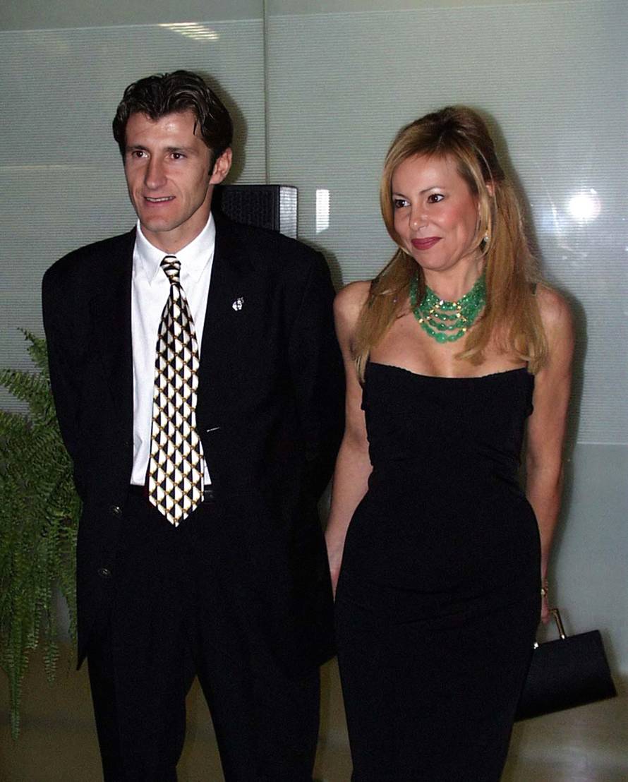 Davor Suker i Ana Obregon 1999