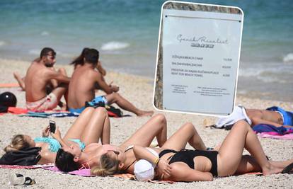 'Pogledajte što su mi naplatili u Vodicama!' Beach Bar: Možemo im naplatiti i zrak ako hoćemo