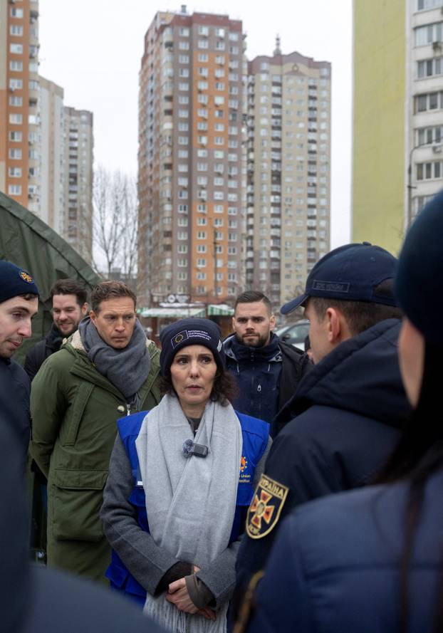 European Commissioner for Equality, and Preparedness and Crisis Management Hadja Lahbib visits Kyiv