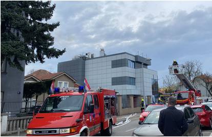 Buknuo požar u Zagrebu: Zapalio se dimnjak restorana