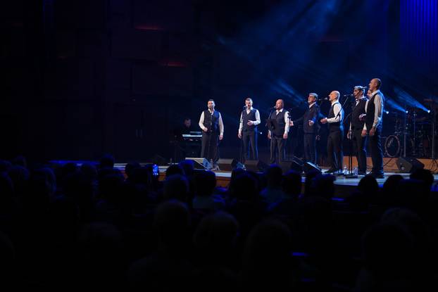 Zagreb: Klapa Rišpet održala je koncert u Lisinskom 