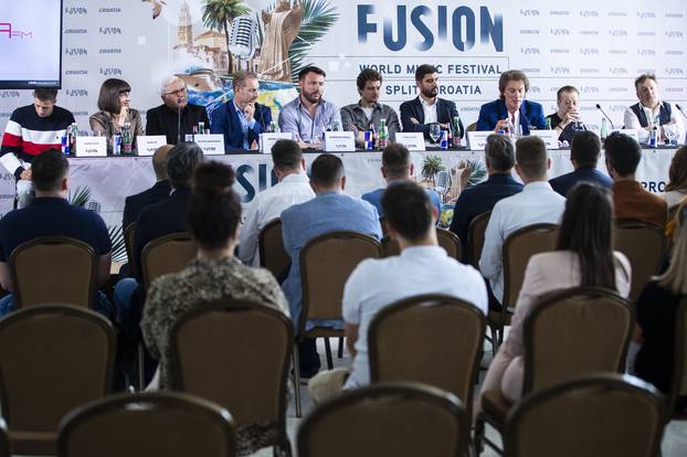 Split: Konferencija za medije povodom Fusion festivala