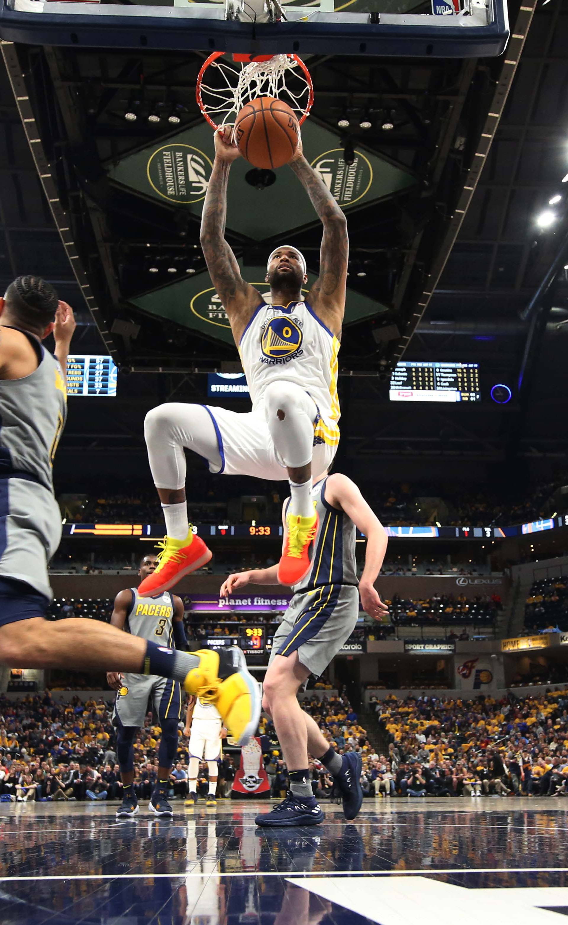 NBA: Golden State Warriors at Indiana Pacers