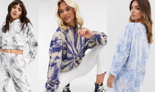 Hit motiv: Tie-dye tehnika stiže iz vremena hipija i Woodstocka