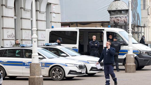 Zagreb: Zbog utakmice pojačane sigurnosne mjere u centru grada