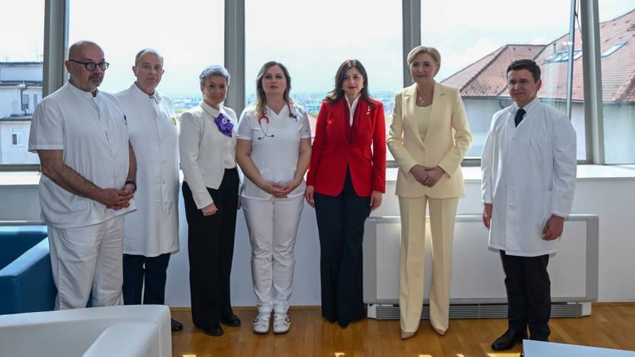 Supruge hrvatskog i poljskog predsjednika posjetile Muzičku akademiju i KB Sveti duh