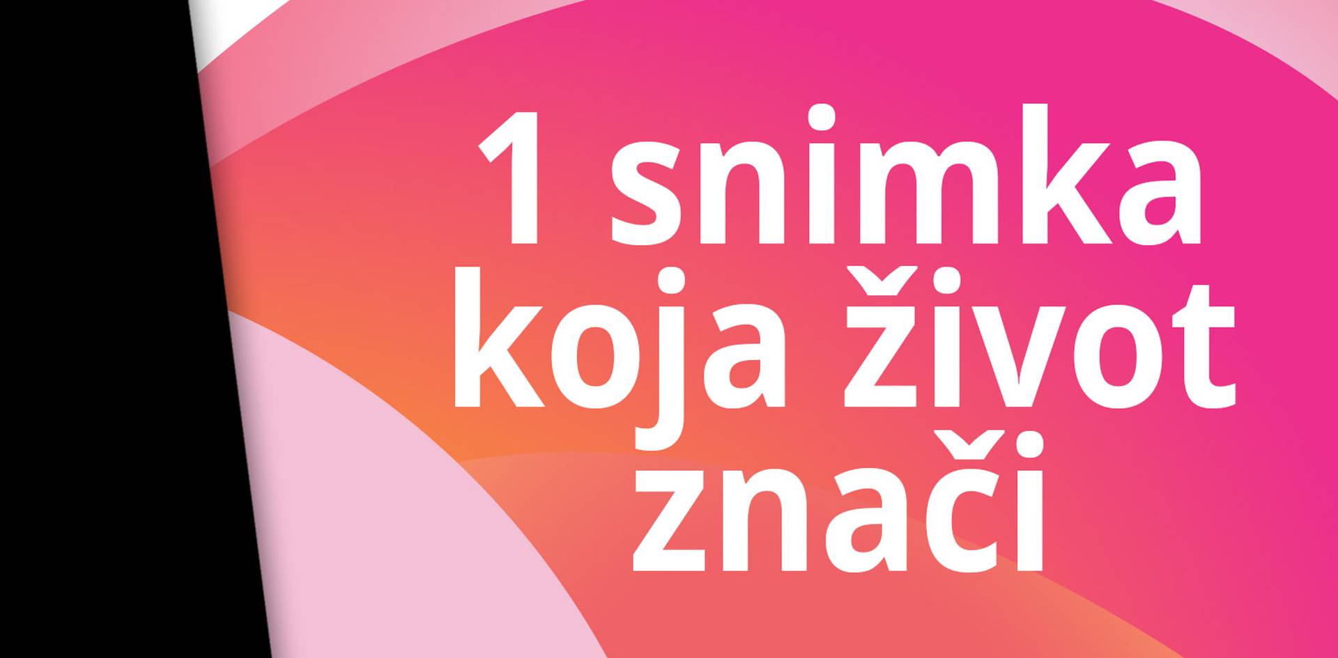 Napravite jednu snimku koja život znači