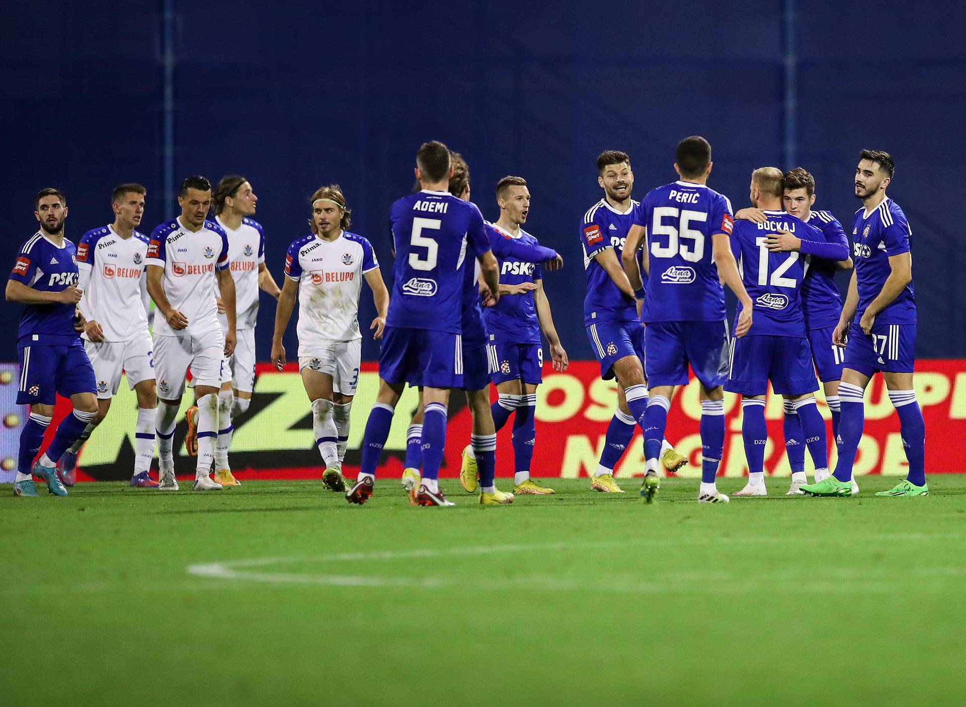 Zagreb: GNK Dinamo i NK Slaven Belupo sastali se u 11. kolu Prve HNL