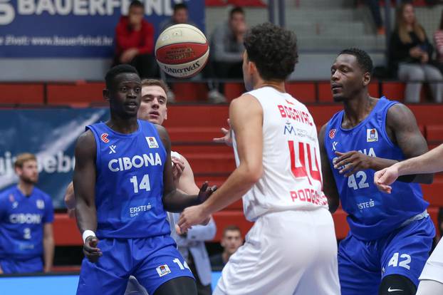 Zagreb: 2. kolo AdmiralBet ABA Lige, KK Cibona - SC Derby