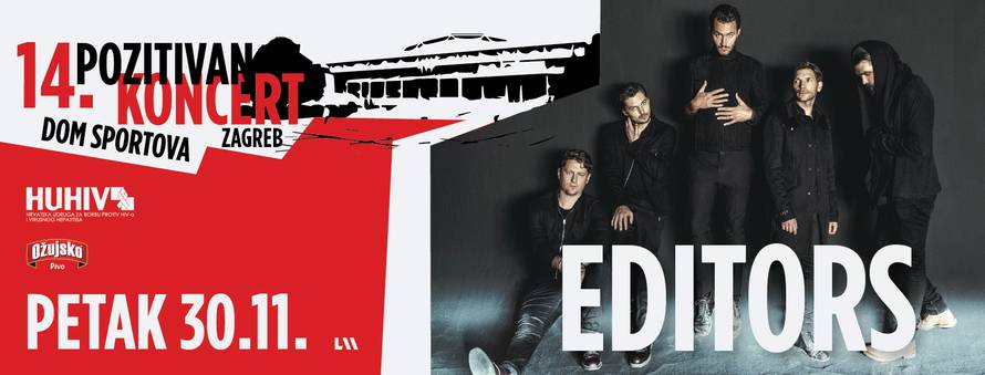 Hladno Pivo i Editorsi svirat će puni koncertni nastup