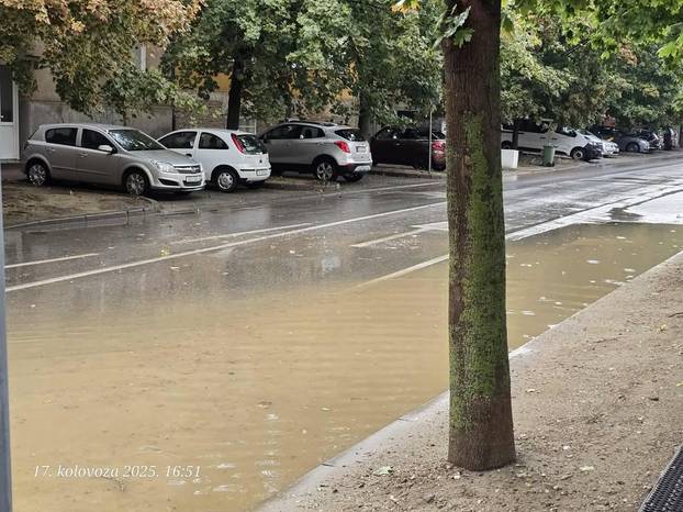 FOTO Veliko nevrijeme poharalo Osijek. Srušena stabla: Otvorilo se odjednom nebo i zemlja...