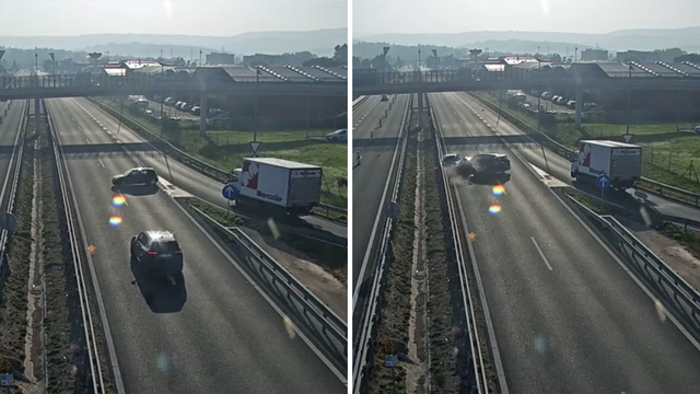Strava u Sloveniji: Autom ušla na autocestu u krivi smjer, na nju je tad naletio drugi auto
