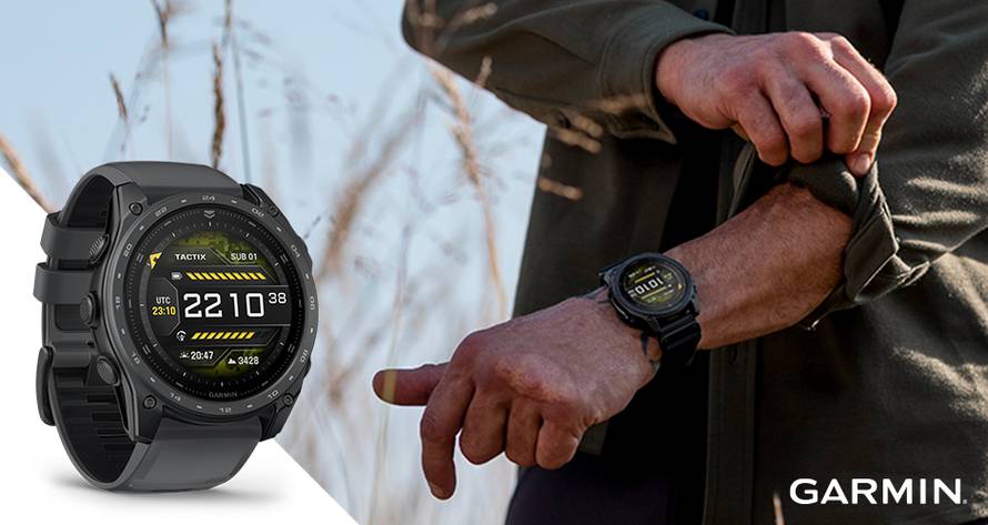 Dizajniran za outdoor avanturiste: Garmin tactix 8 Cerakote Edition