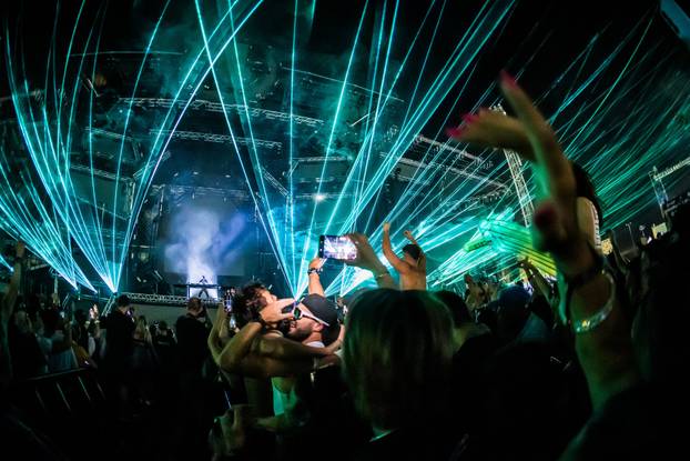 Split - Treca Vecer Ultra Festivala. DJ  Martin Garrix