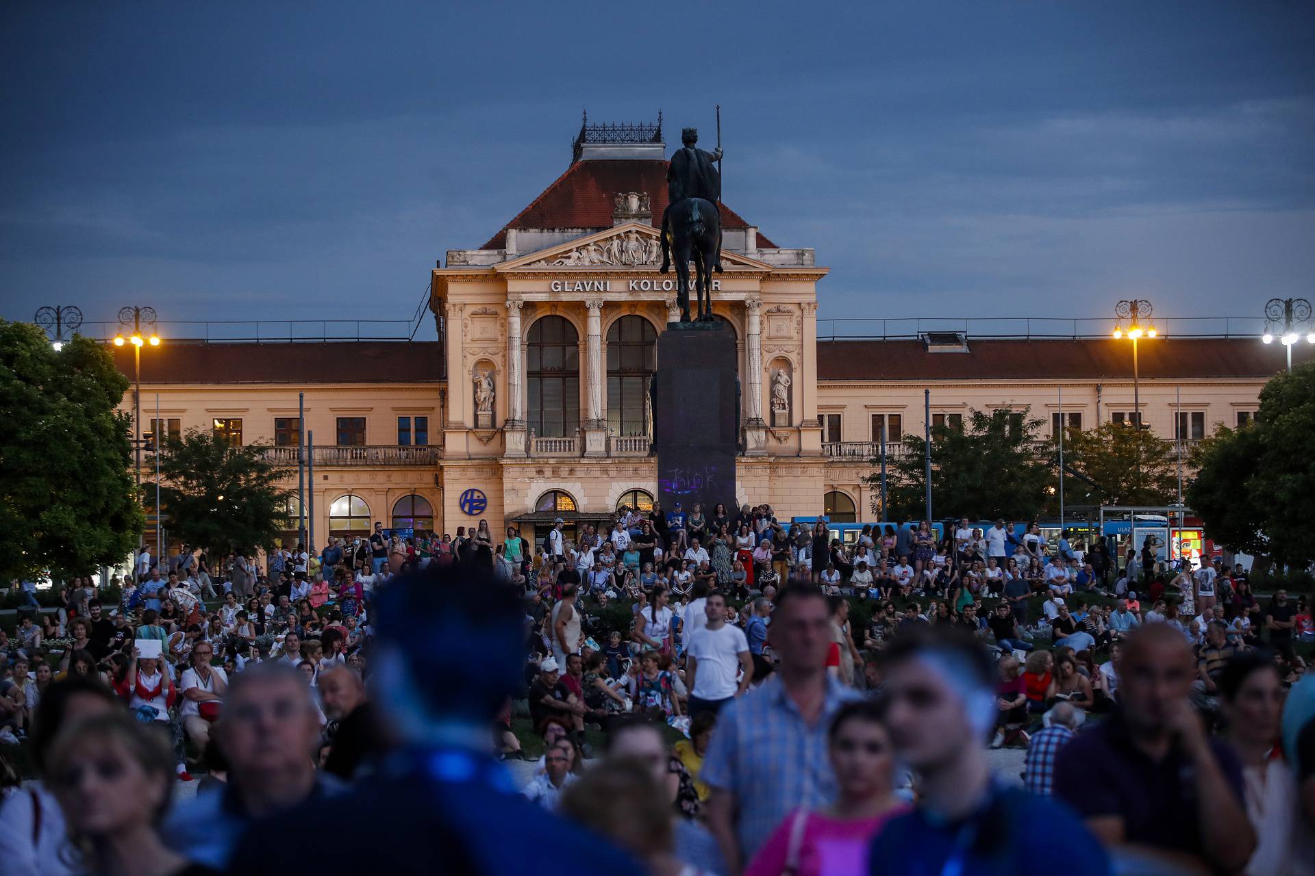 Zagreb Classic open air - nastup Ton?i Hulji? & Hana Hulji? Grašo