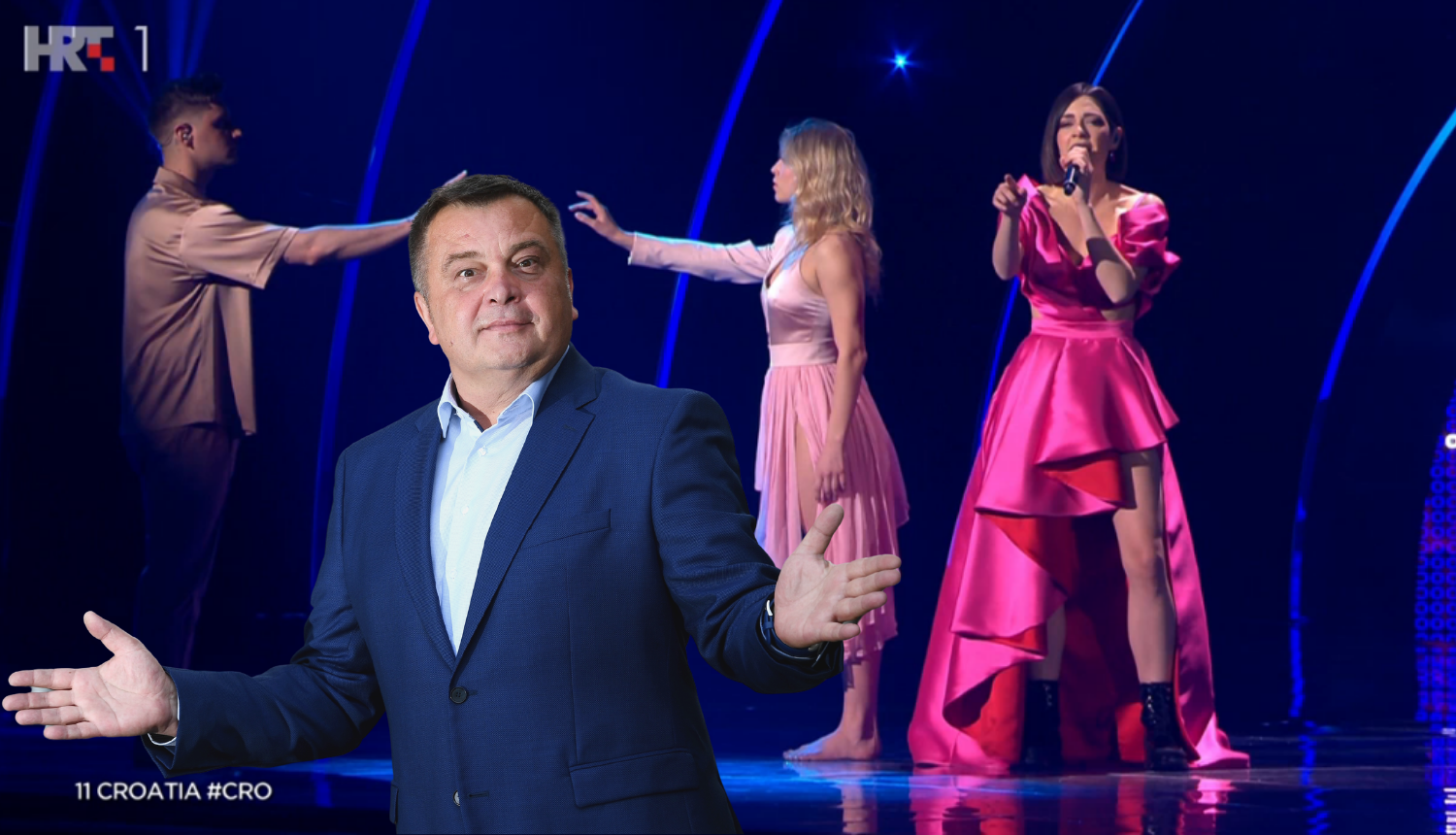 Duško Ćurlić o Mijinom nastupu na Eurosongu: 'Redatelj je sinoć bolje režirao nastup nego sada'