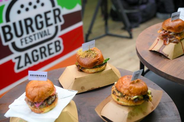 Zagreb: Burger fest na Trgu dr. Franje Tuđmana