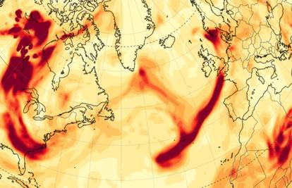 FOTO Satelitske snimke otkrile veliki oblak dima koji je stigao do Europe: Evo o čemu je riječ