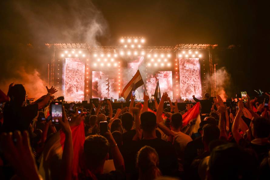 Veliki koncert Marka Perkovića Thompsona u Sinju