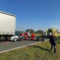 FOTO Teška nesreća kod Virja: Automobilom se zabio u kamion
