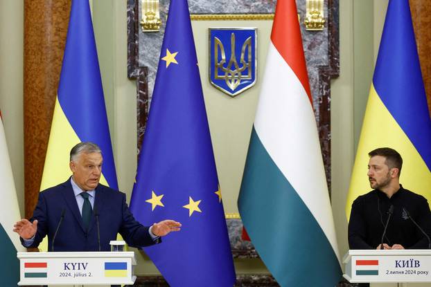 FILE PHOTO: Hungary's Prime Minister Orban visits Ukraine