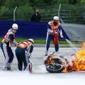 VIDEO Nakon pada Pedrose  u Austriji, zapalila se dva motora!